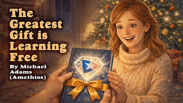 The Greatest Gift is Learning Free
